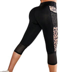 Damen Leggings mit Leopardenmuster