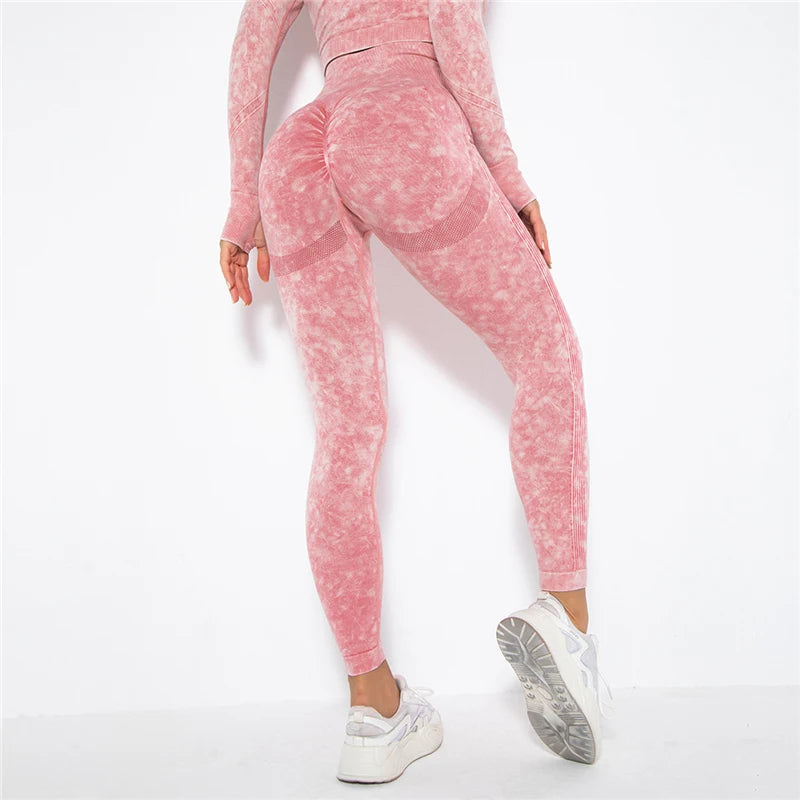 High Waist Yoga Damen Leggings