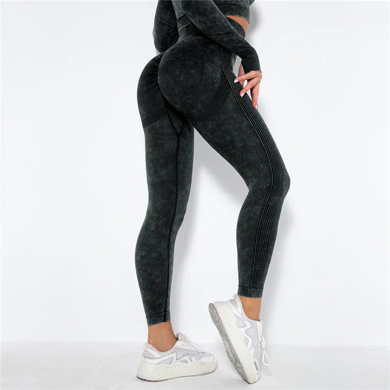 High Waist Yoga Damen Leggings