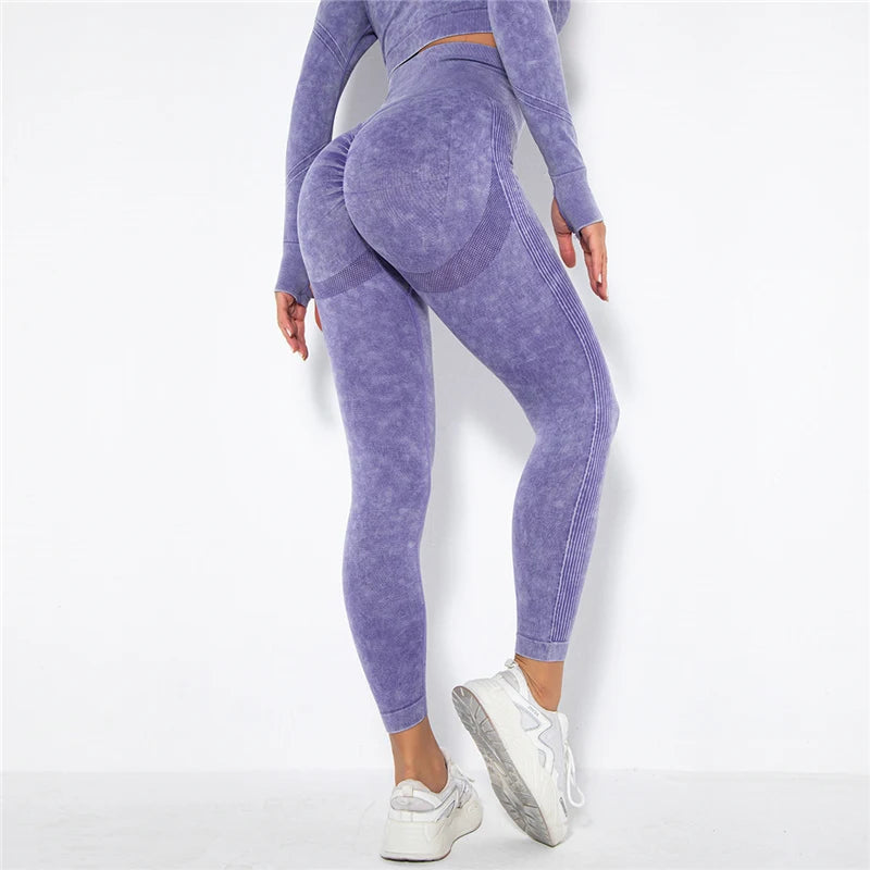 High Waist Yoga Damen Leggings