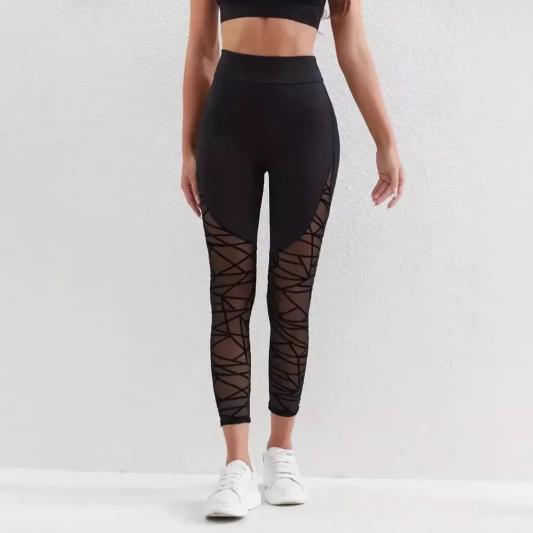 Hoch taillierte Leggings für Damen