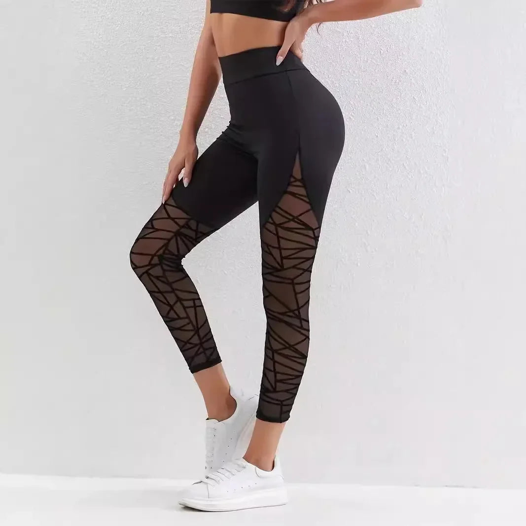 Hoch taillierte Leggings für Damen