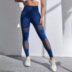 Nahtlose Mesh-Leggings für Damen
