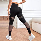 Nahtlose Mesh-Leggings für Damen