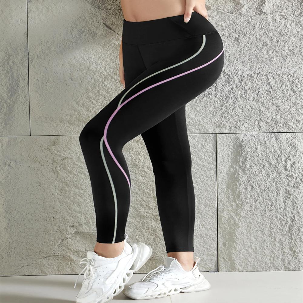 Side Line Yoga Leggings für Damen