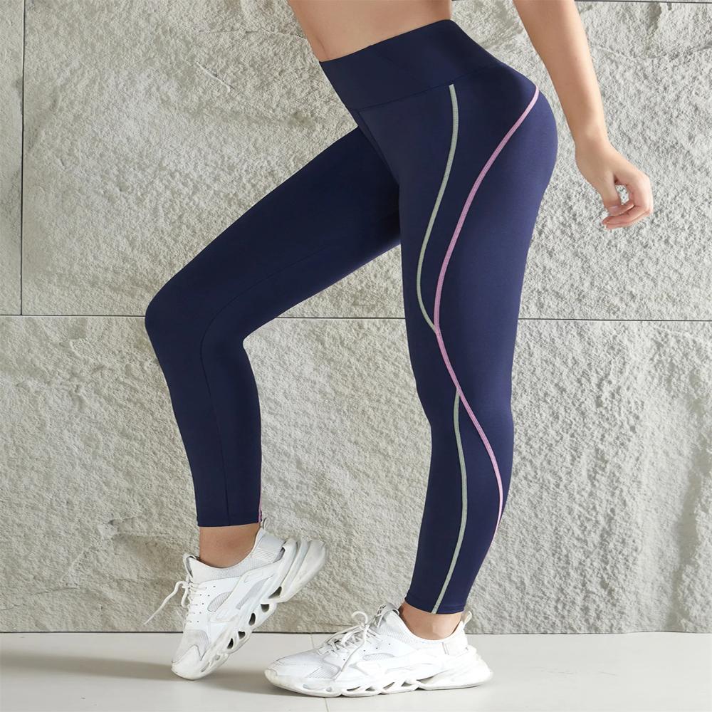 Side Line Yoga Leggings für Damen