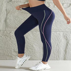 Side Line Yoga Leggings für Damen