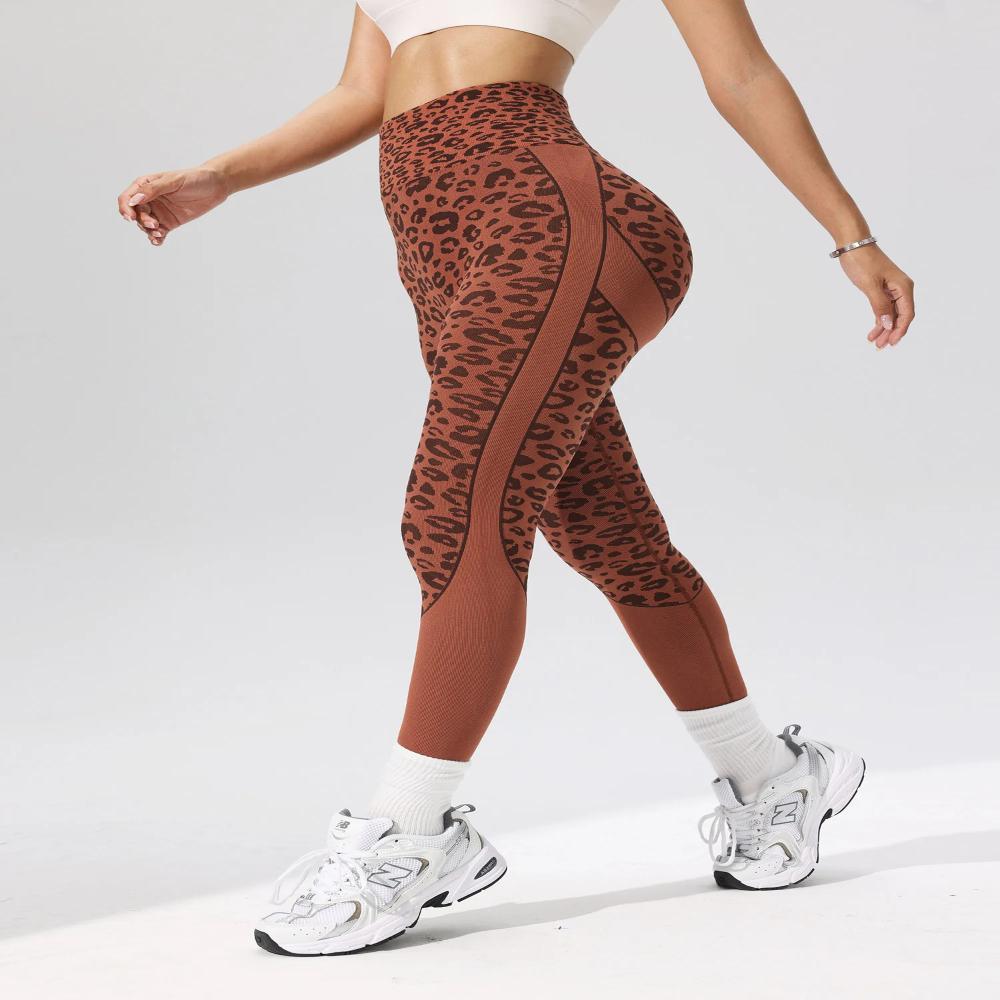 Skulptur Leoparden Sportbekleidung Damen Legging