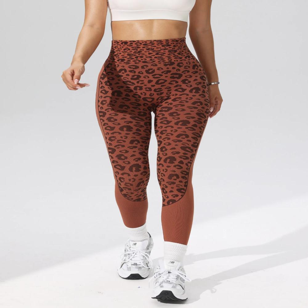 Skulptur Leoparden Sportbekleidung Damen Legging