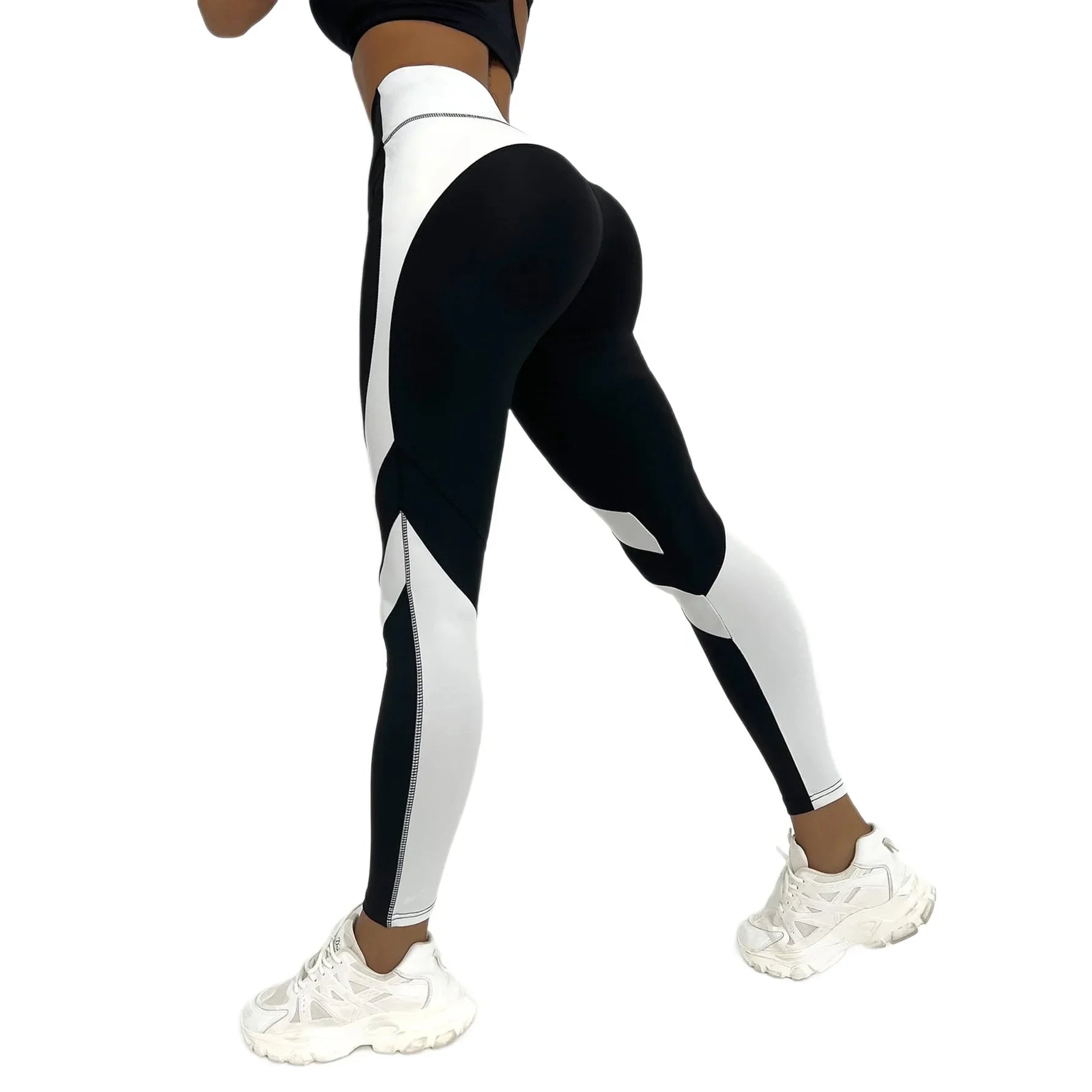 Slim Fit Yoga Leggings mit hoher Taille