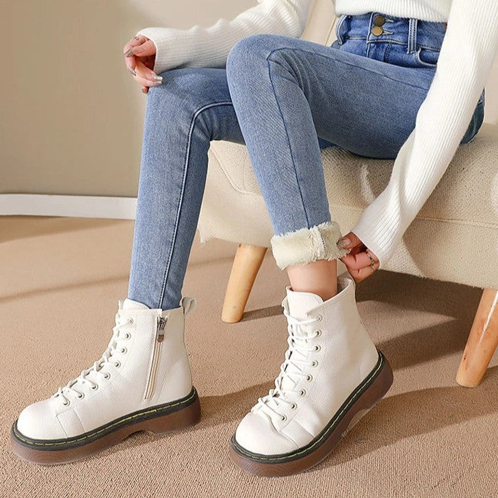 Winterwarme Damen Jeans Leggings