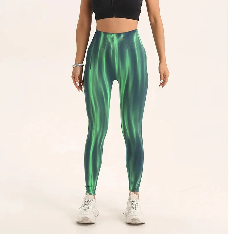 Yoga-Leggings mit hoher Taille für Damen