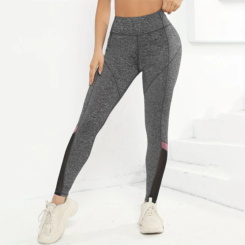 Yoga Leggings mit hoher Taille für Damen