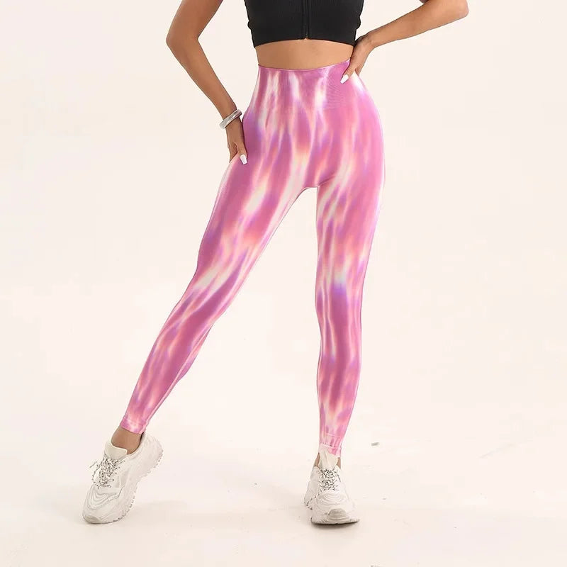 Yoga-Leggings mit hoher Taille für Damen
