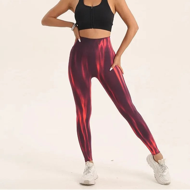 Yoga-Leggings mit hoher Taille für Damen