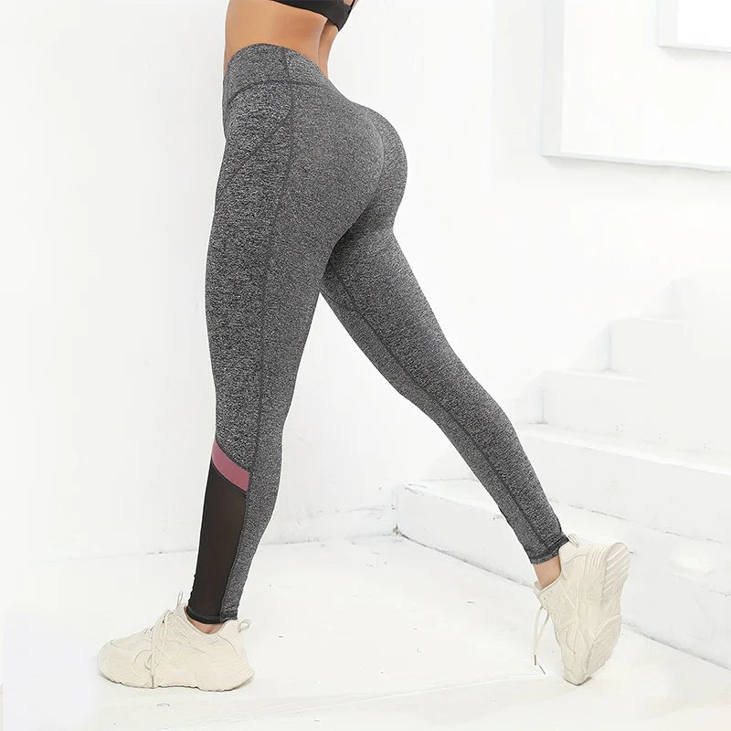 Yoga Leggings mit hoher Taille für Damen