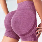 Yoga-Shorts mit hoher Taille