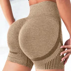 Yoga-Shorts mit hoher Taille