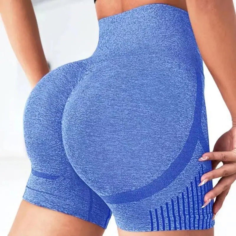 Yoga-Shorts mit hoher Taille